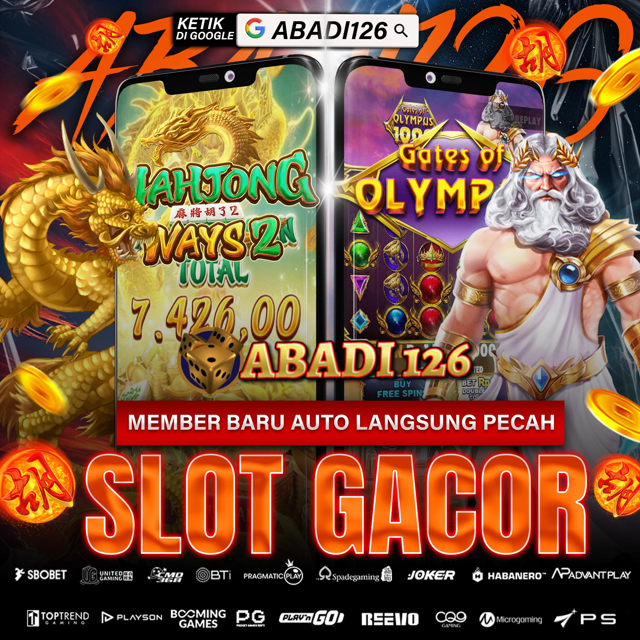 ABADI126 - Akun Slot VIP Scatter Hitam Bet 400 Gacor Gampang Menang